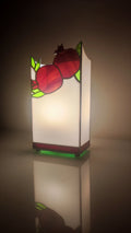 Pomegranate Stained Glass Table Lamp