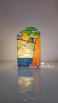 Sunny day Stained Glass Table Lamp