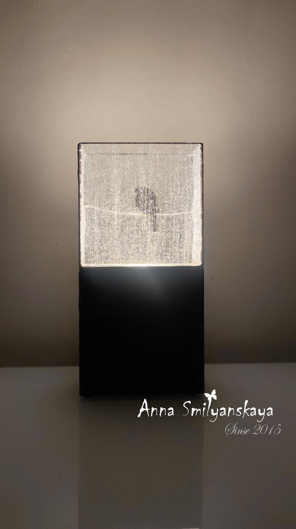 Stillness Original Stained Glass Light Artwork