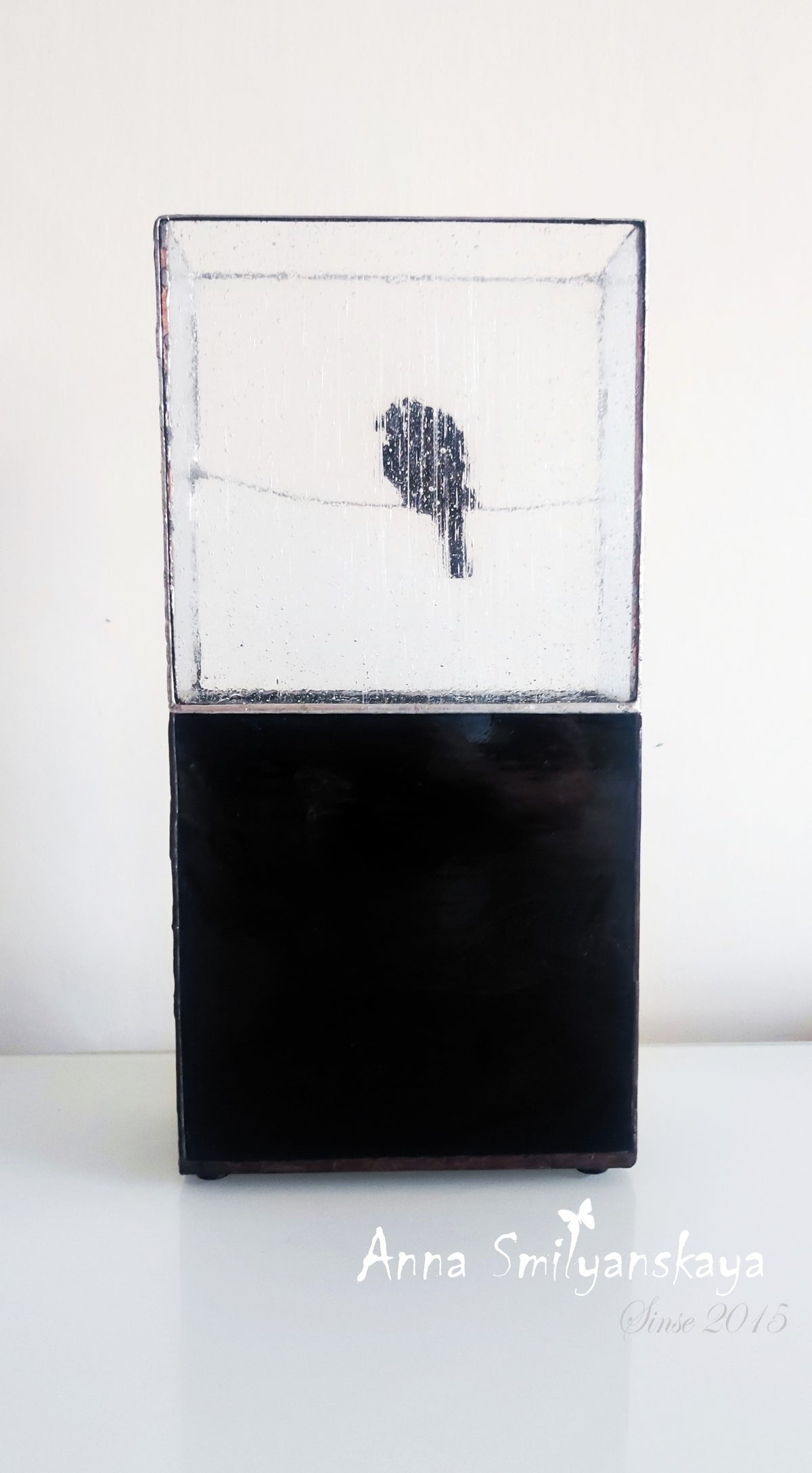 Stillness Original Stained Glass Light Artwork