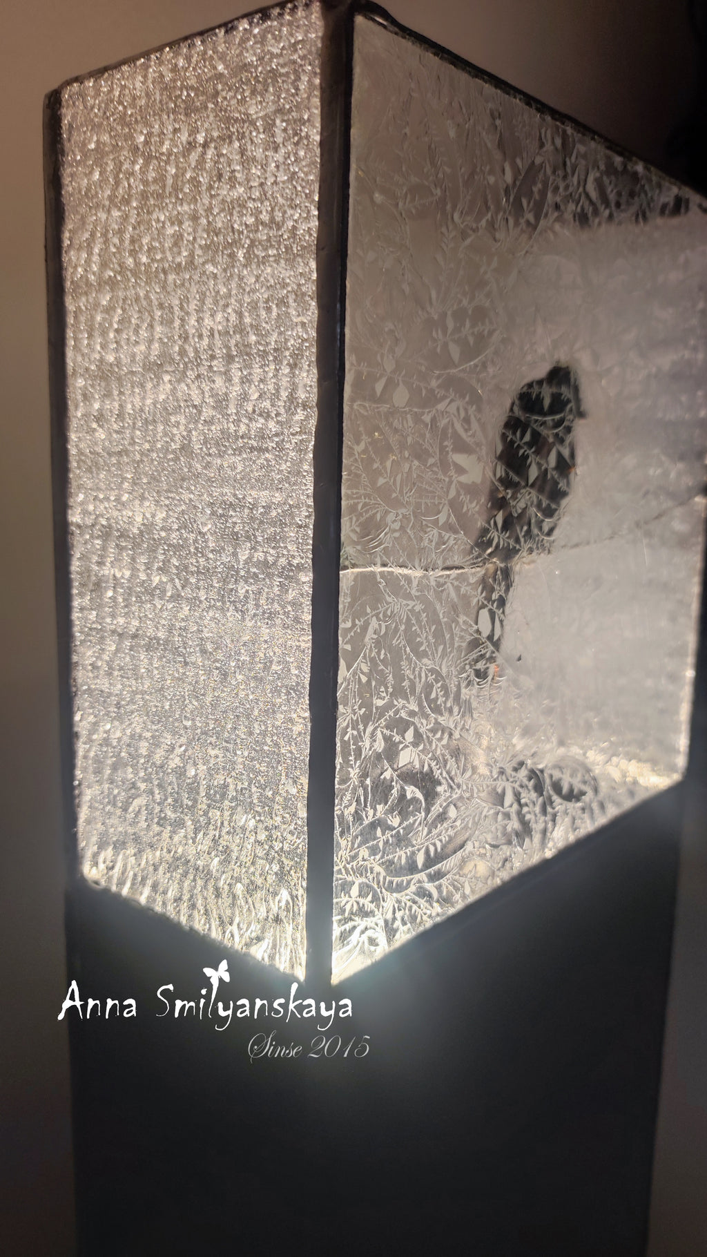 Stillness Original Stained Glass Light Artwork