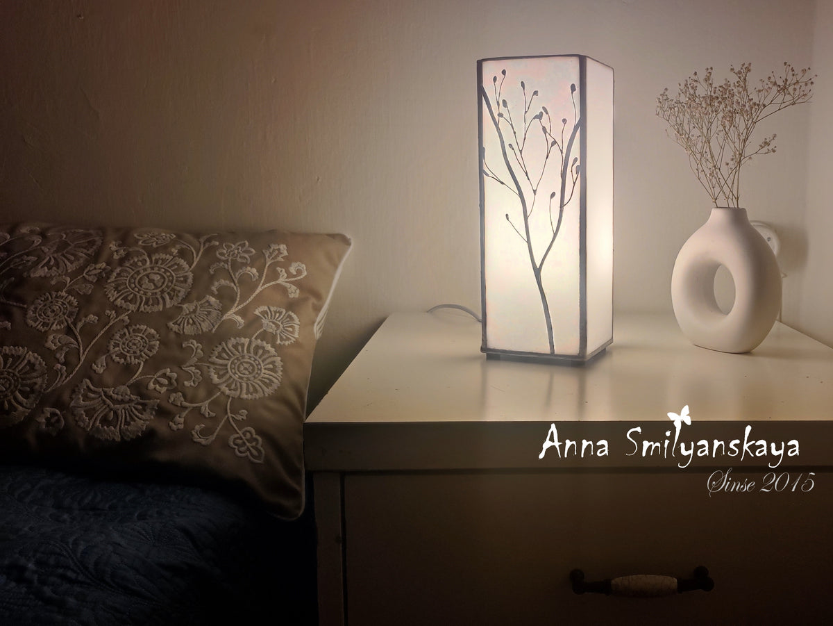 Elegy Stained Glass Table Lamp