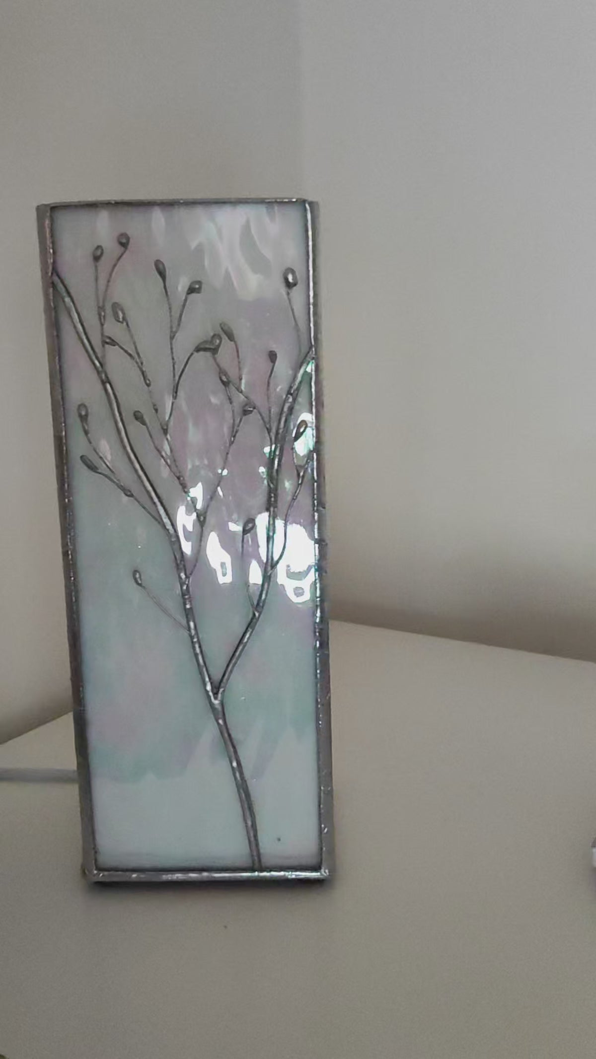 Elegy Original Stained Glass Light Artwork